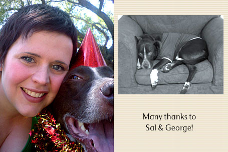 Many thanks to Sal & George!