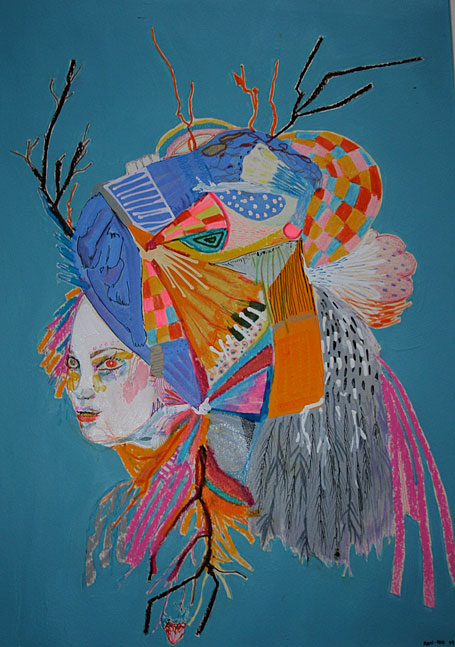 Rainbow Monster by Sydney artist Alex Moon-Age Rainbow Monster by Sydney artist Alex Moon-Age