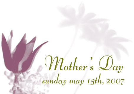 Mother's Day 2007 Gift Guide Announcement