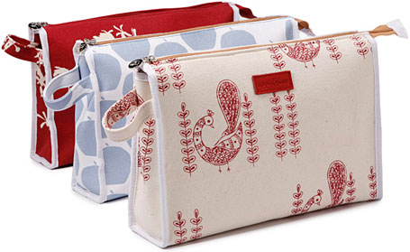 Large Make-Up bag by Apple and Bee Large Make-Up bag by Apple and Bee