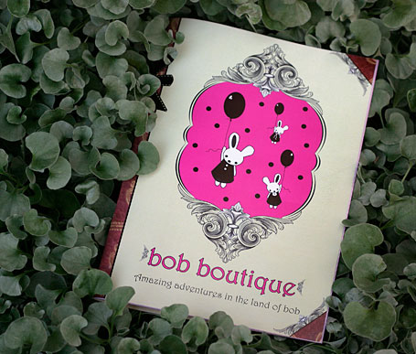 The new Bob Boutique catalogue front cover - Amazing adventures in the land of bob The new Bob Boutique catalogue front cover - Amazing adventures in the land of bob