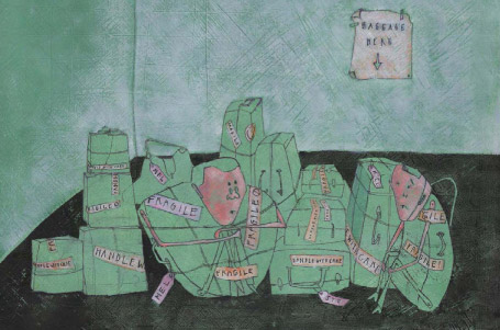 Fragile: Handle With Care illustration by Charlotte Lance