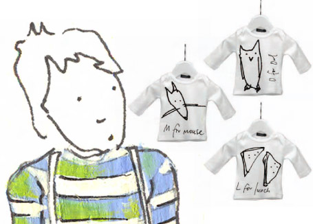 BOYGIRL children's t-shirt designs by Charlotte Lance BOYGIRL children's t-shirt designs by Charlotte Lance