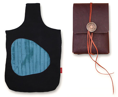 Window Wrist 01 Silk & Fabric Handbag and Leather Camera Bag by Chenny K Window Wrist 01 Silk & Fabric Handbag and Leather Camera Bag by Chenny K