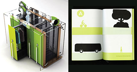 Breeze Way by Krista Lindegger and Scenarios of a Sustainable Future by Eric Ng from the Design Now! 2009 exhibition at Object Breeze Way by Krista Lindegger and Scenarios of a Sustainable Future by Eric Ng from the Design Now! 2009 exhibition at Object
