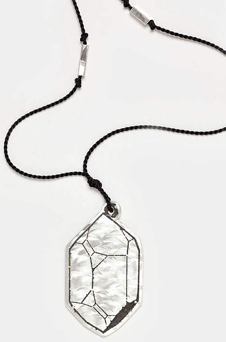 Long Hexagonal Necklace by Emma Sher Long Hexagonal Necklace by Emma Sher