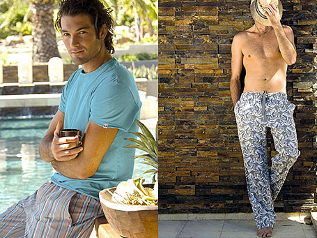 Summer Tee, Summer Stripe Pant and Husk Pant by Deshabille