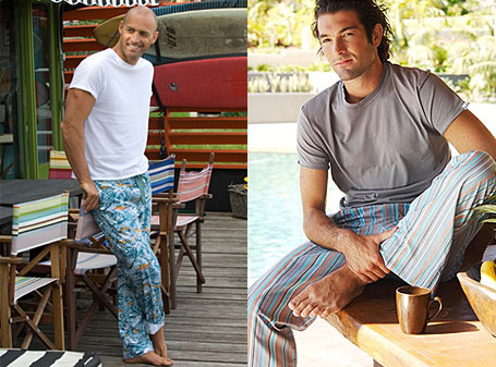 Whitewash Pant and Summer Stripes Pant by Deshabille