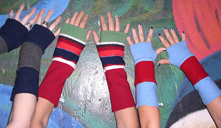Arm warmers by Gaye Abandon Arm warmers by Gaye Abandon