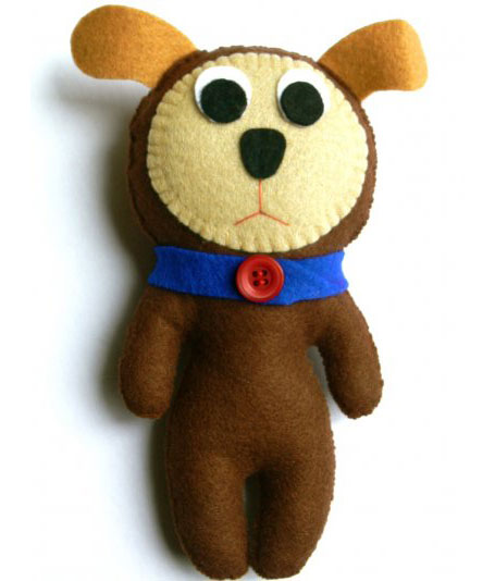 Fido Long Lost Lovesick Puppy softie by Daniela Catalano available from www.georgielove.com Fido Long Lost Lovesick Puppy softie by Daniela Catalano available from www.georgielove.com