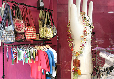 Bags, tees & jewellery at in.cube8r gallery, Fitzroy VIC. Bags, tees & jewellery at in.cube8r gallery, Fitzroy VIC.