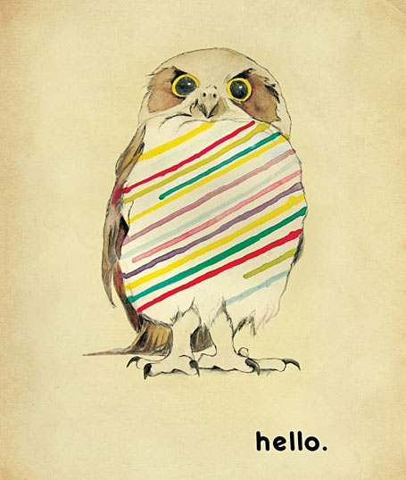 Hello Owl by Kareena Zerefos Hello Owl by Kareena Zerefos
