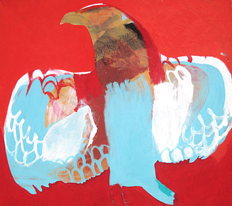 Spirit Bird by Australian contemporary artist Karlee Rawkins Spirit Bird by Australian contemporary artist Karlee Rawkins