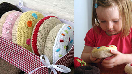 Hand-Knitted Doughnuts by Lark Hand-Knitted Doughnuts by Lark