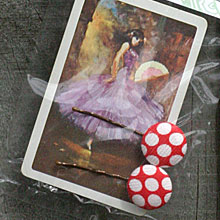Vintage Fabric Hairpins by Lark Vintage Fabric Hairpins by Lark