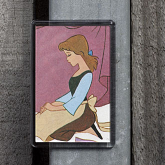 Vintage Picture Book Cinderella Magnet by Lark