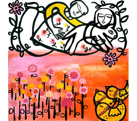 Worth the Wait by Madeleine Stamer of Little Circus Design Worth the Wait by Madeleine Stamer of Little Circus Design
