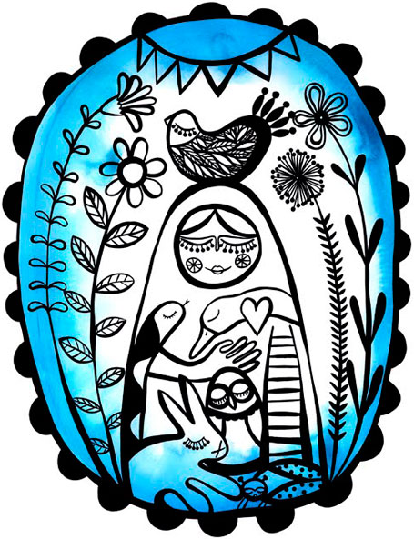 Limited edition giclee print by Madeleine Stamer Limited edition giclee print by Madeleine Stamer