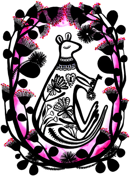 Limited edition giclee print by Madeleine Stamer Limited edition giclee print by Madeleine Stamer