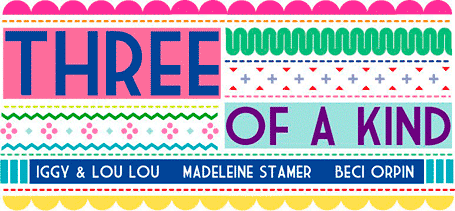 Three of a Kind exhibition banner Three of a Kind exhibition banner