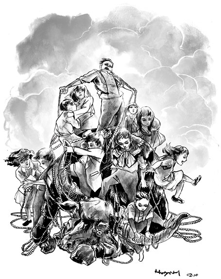 Conquer - artwork from Matt Huynh's Asperatus exhibition Conquer - artwork from Matt Huynh's Asperatus exhibition
