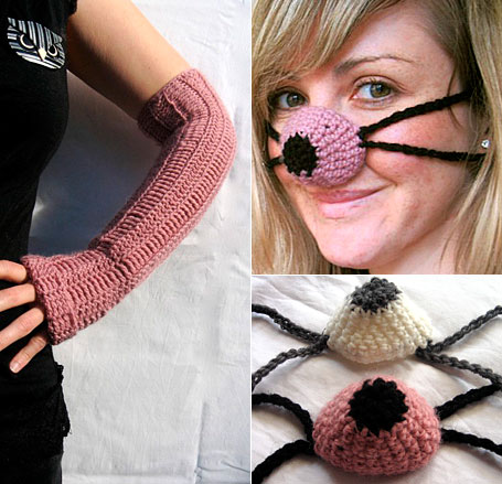 Arm and nose warmers by melpdesigns Arm and nose warmers by melpdesigns