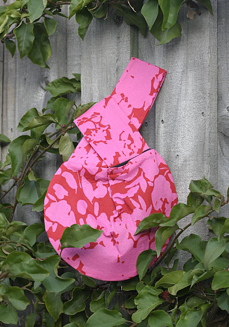 Banana Berry Smoothie Wristlet by Meringue - front view Banana Berry Smoothie Wristlet by Meringue - front view