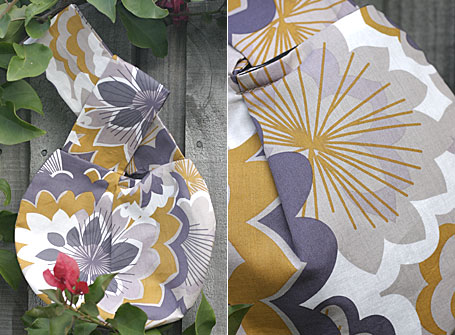 Blueberry Cheesecake Wristlet by Meringue - back and detail views
