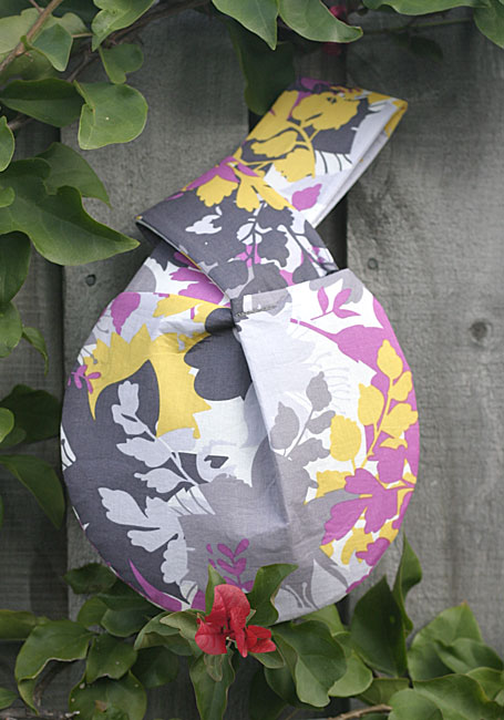 Pineapple Upside Down Wristlet by Meringue - front view Pineapple Upside Down Wristlet by Meringue - front view