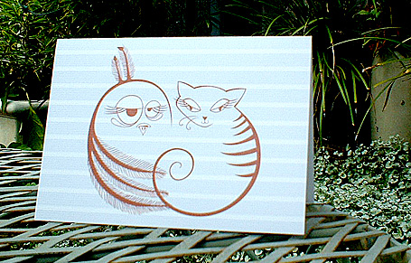 Non-Fiction Owl and Pussycat gift card