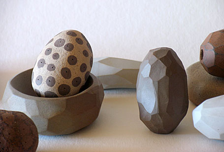 Bridget Bodenham, Crackers, 2008, unglazed, sculpted, cut and pierced high fired stoneware clay. On display at the Bombay Sapphire Design Discovery Award Exhibition 2008, Object Gallery. Bridget Bodenham, Crackers, 2008, unglazed, sculpted, cut and pierced high fired stoneware clay. On display at the Bombay Sapphire Design Discovery Award Exhibition 2008, Object Gallery.