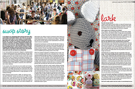 Peppermint Magazine Lark Spread Peppermint Magazine Lark Spread