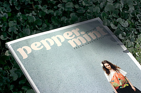 Peppermint Magazine Issue 1 Cover Peppermint Magazine Issue 1 Cover