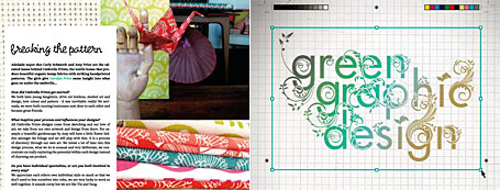 Peppermint Magazine Issue 2 articles - Breaking the Pattern indie art and design interview with Umbrella Prints and Green Graphic Design