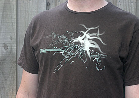 Screen printed mens t-shirt by Pocket Screen printed mens t-shirt by Pocket