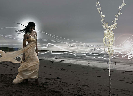 Down By the Sea Necklace by Psychoglam Down By the Sea Necklace by Psychoglam