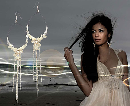 High Tide Pearl Earrings by Psychoglam High Tide Pearl Earrings by Psychoglam