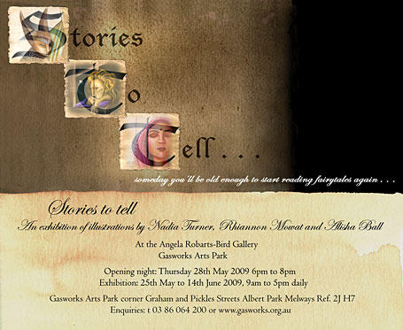 Stories To Tell flyer Stories To Tell flyer