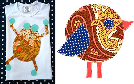 Frozzy Frog Blue and Bird designs by Tees 2 Knees