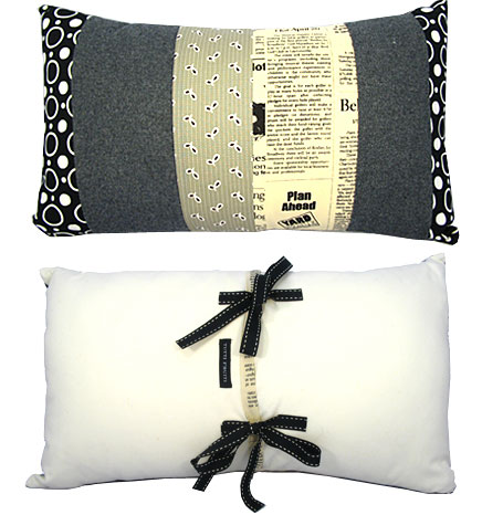 Headline cushion by Tuttifruiti