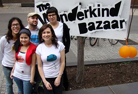 Wonderkind Bazaar team pictured at the Wonderkind Bazaar at RMIT 8.10.2008. Wonderkind Bazaar team pictured at the Wonderkind Bazaar at RMIT 8.10.2008.