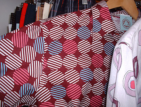 Mens cotton shirts by Yoshi Jones - made using uniquely patterned fabrics sourced from Japan Mens cotton shirts by Yoshi Jones - made using uniquely patterned fabrics sourced from Japan