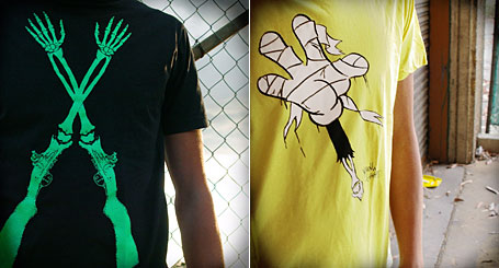 Guns & Arms and Murder Mouse limited edition tees by Young Lovers Guns & Arms and Murder Mouse limited edition tees by Young Lovers
