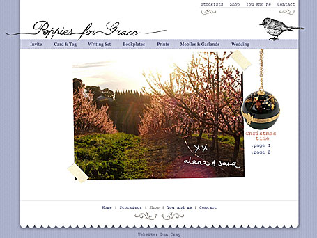 Poppies for Grace homepage Poppies for Grace homepage