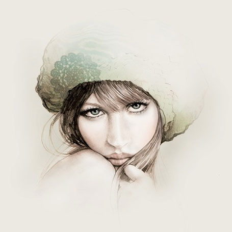 Gisele Limited Edition Print by MyCharlieGirl (Melbourne artist Bec Winnel) Gisele Limited Edition Print by MyCharlieGirl (Melbourne artist Bec Winnel)