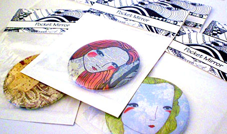 Pocket Mirrors by Ali J Art Pocket Mirrors by Ali J Art