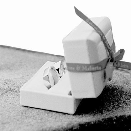 Wedding Box - contemporary wedding bands by Sydney jewellery designer Bilingual Wedding Box - contemporary wedding bands by Sydney jewellery designer Bilingual