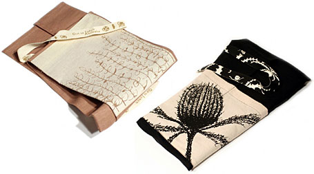 Banksia and Stem full size aprons by Out To Lunch Banksia and Stem full size aprons by Out To Lunch