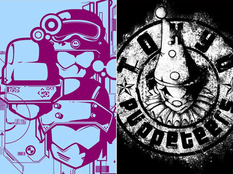 Soldiers V2 and Tokyo Puppeteers t-shirts by Pocket Soldiers V2 and Tokyo Puppeteers t-shirts by Pocket
