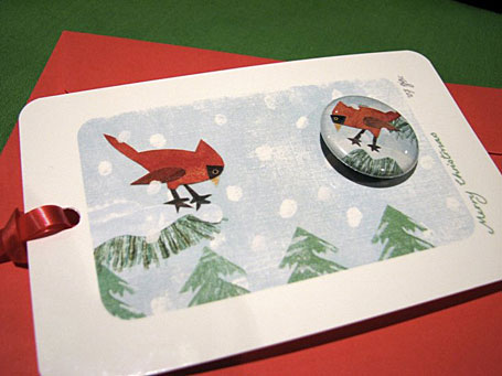 Wren Gift Tag by Dudley Redhead Wren Gift Tag by Dudley Redhead